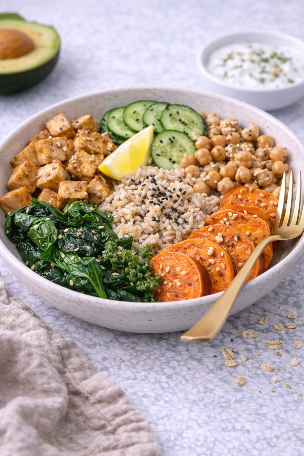 Abend-Bowl Runterkommen